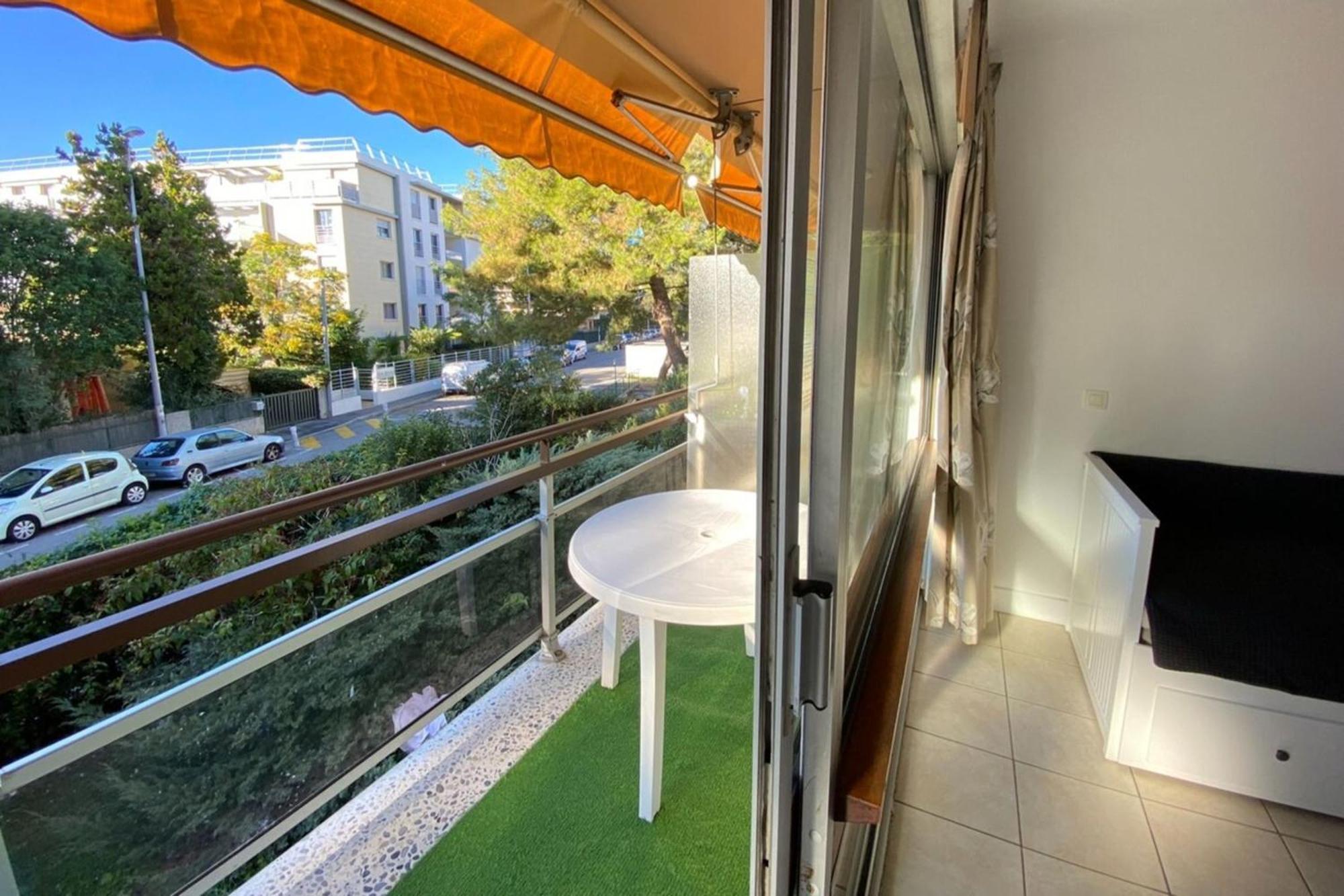 06U - Beautiful Studio In Residence - Swimming Pool And Tennis Court Saint-Laurent-du-Var Eksteriør bilde