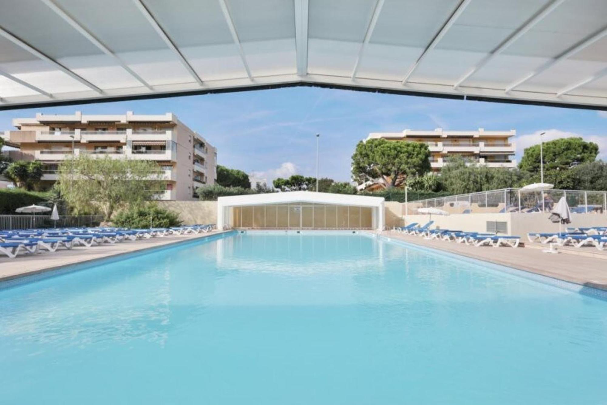 06U - Beautiful Studio In Residence - Swimming Pool And Tennis Court Saint-Laurent-du-Var Eksteriør bilde